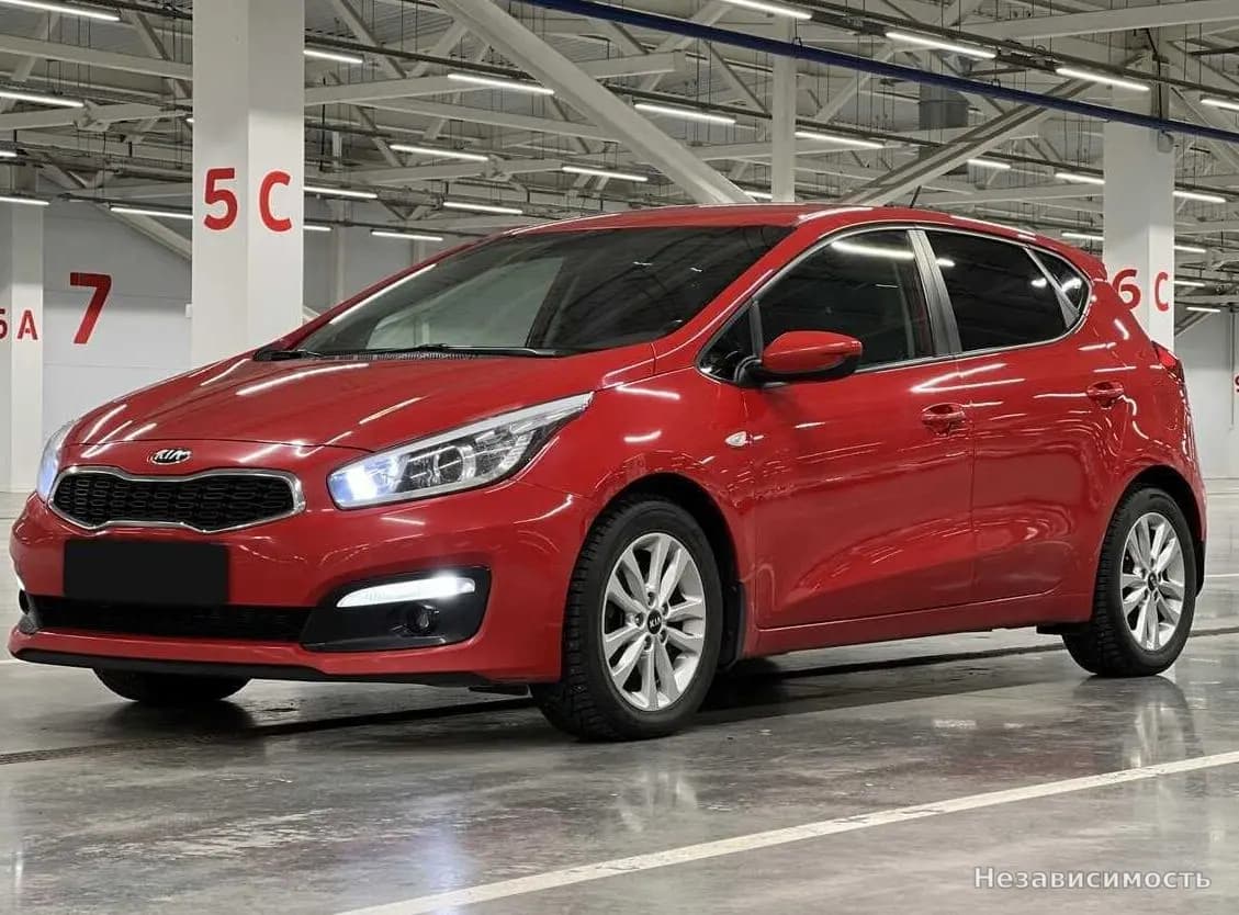 KIA Ceed, 2016 с пробегом