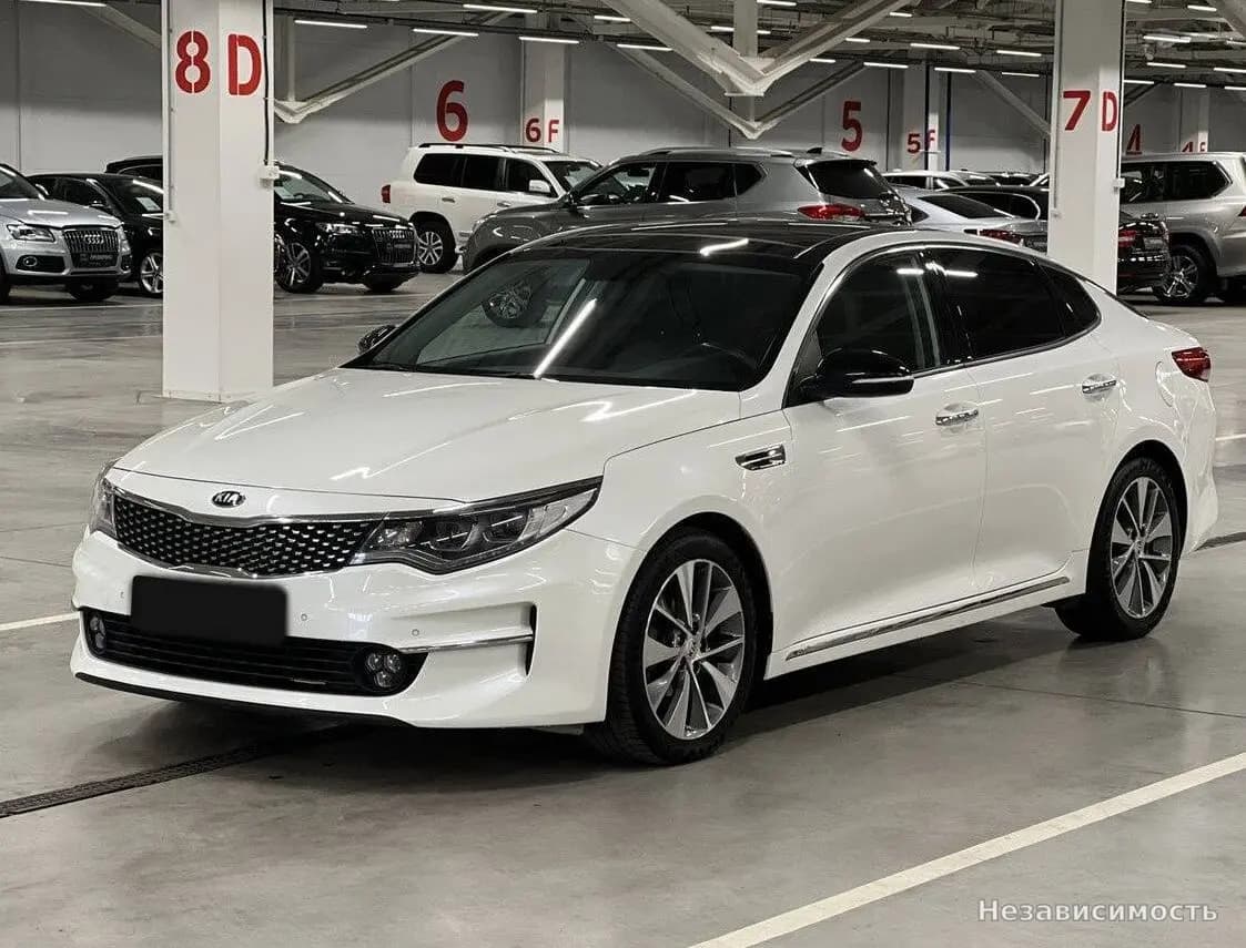 KIA K5, 2017 с пробегом