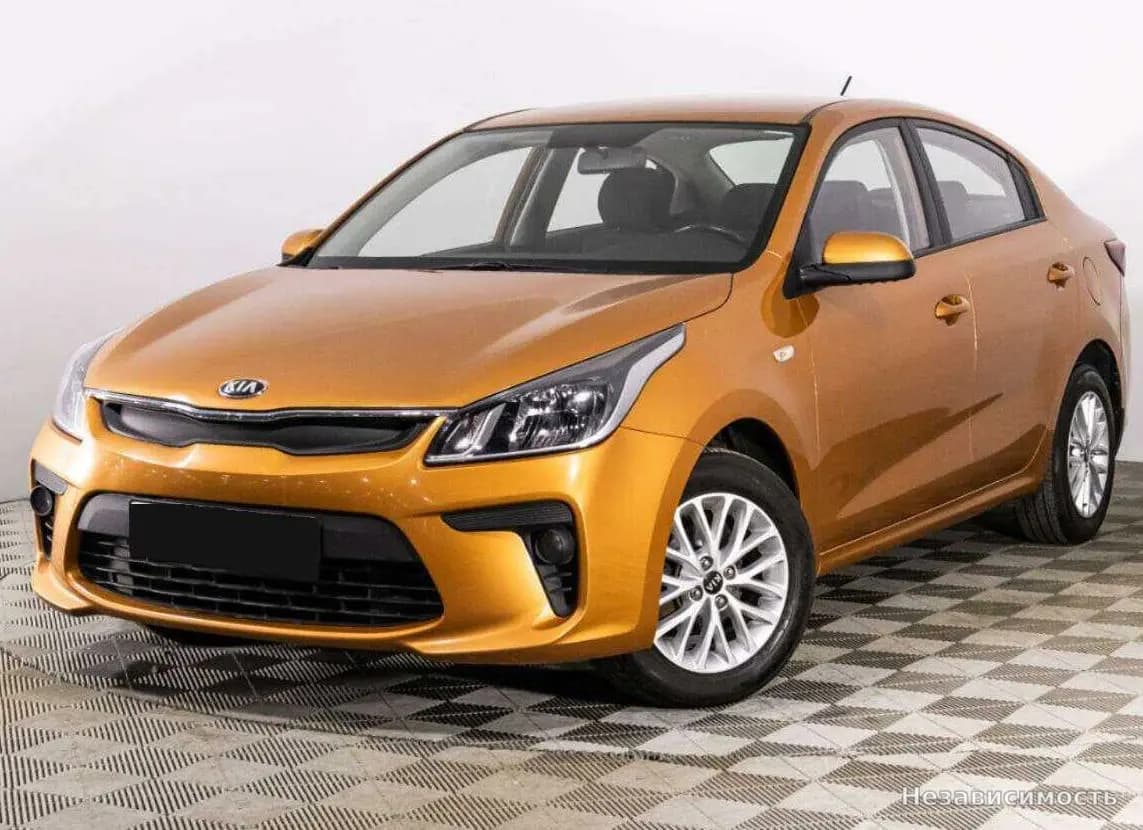 KIA Rio, 2017 с пробегом