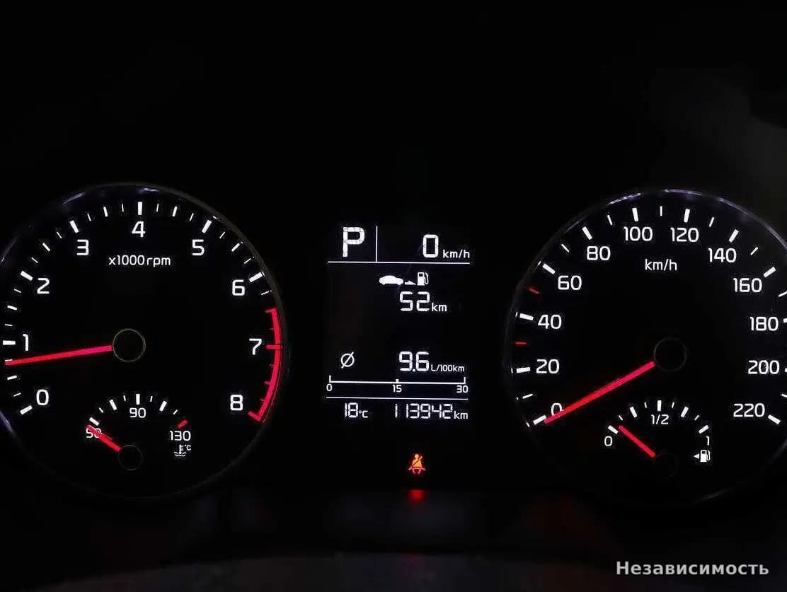 KIA Rio 2018 с пробегом — фото 9