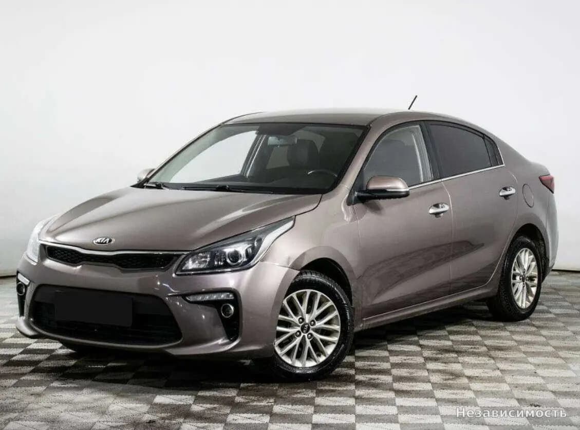 KIA Rio, 2017 с пробегом