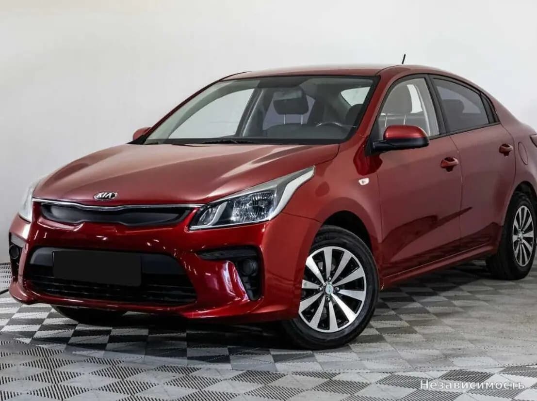 KIA Rio, 2017 с пробегом