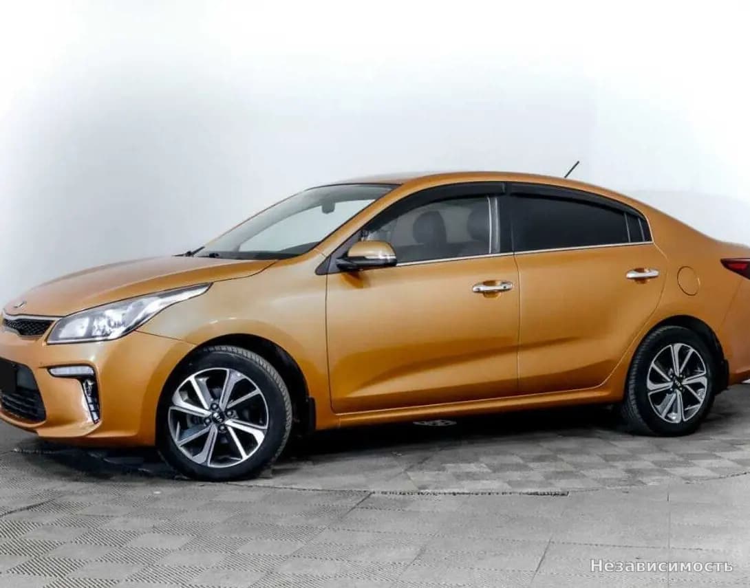 KIA Rio, 2017 с пробегом