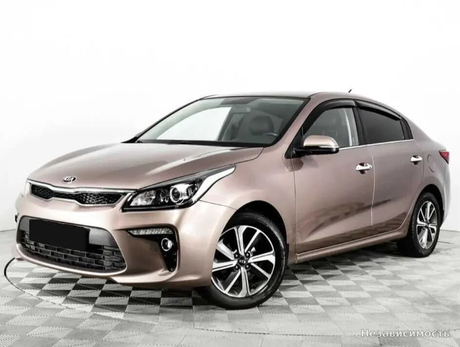 KIA Rio, 2019 с пробегом