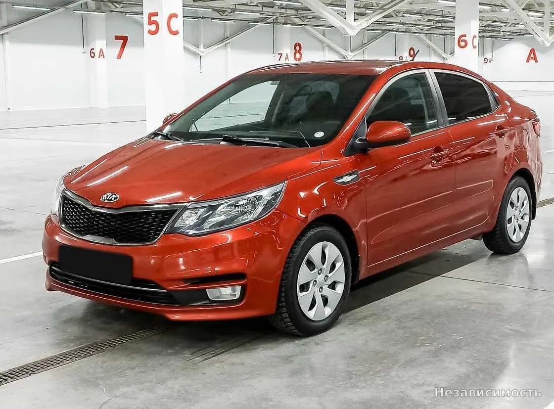 KIA Rio, 2015 с пробегом