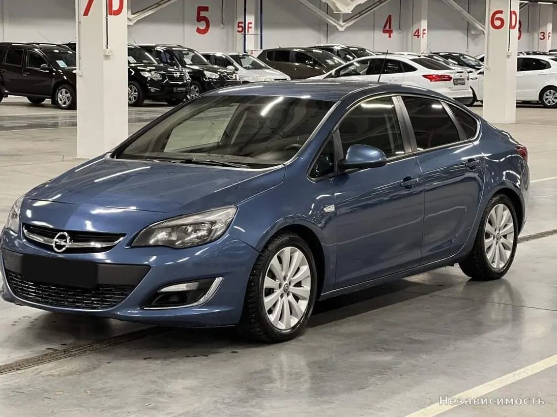 Opel Astra, 2013 с пробегом