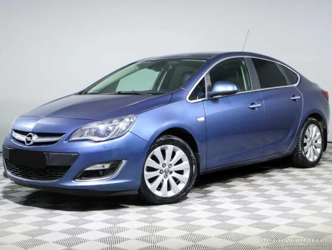 Opel Astra, 2014 с пробегом