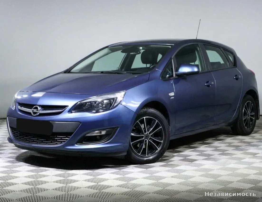 Opel Astra, 2014 с пробегом