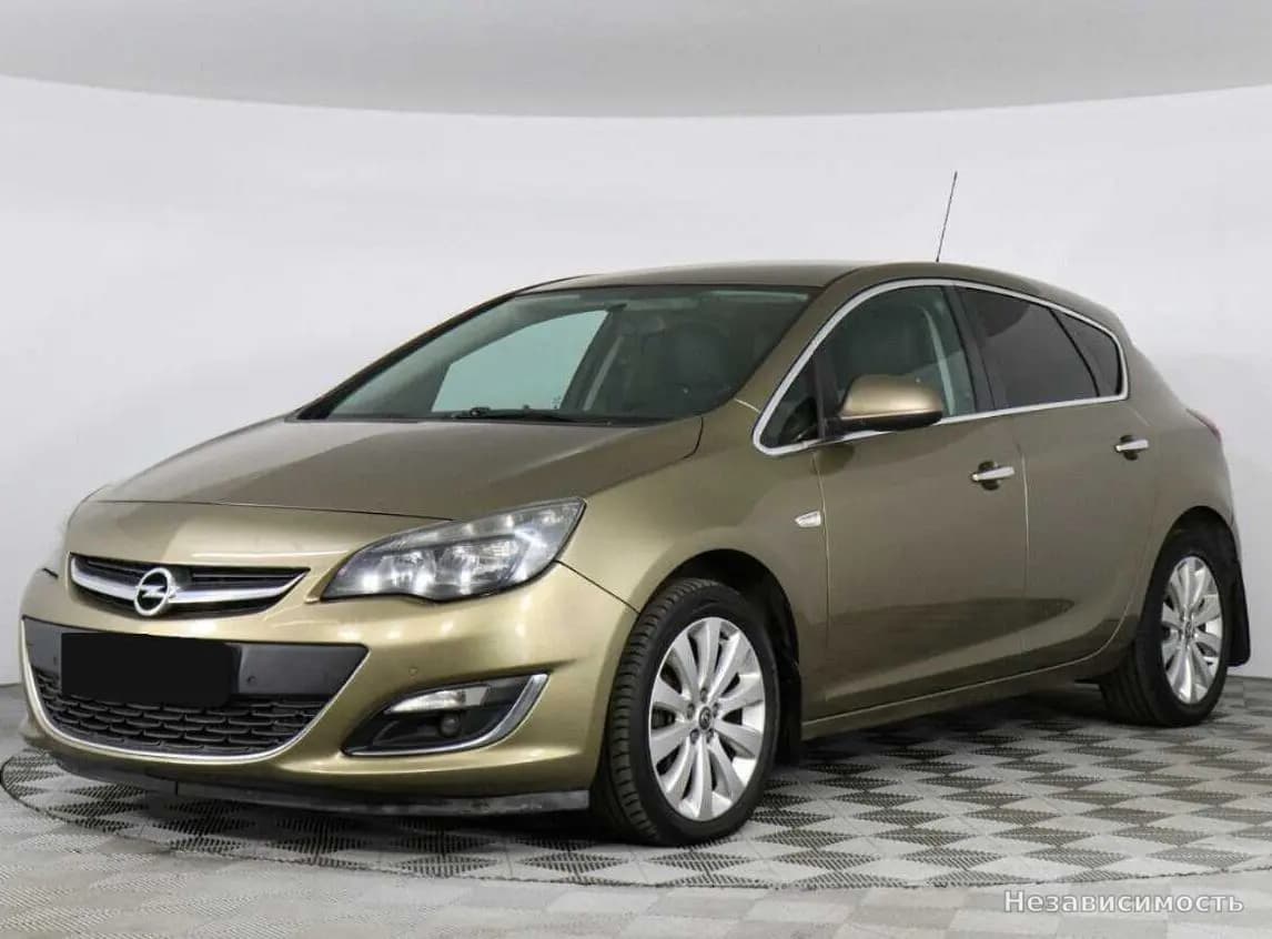 Opel Astra, 2014 с пробегом