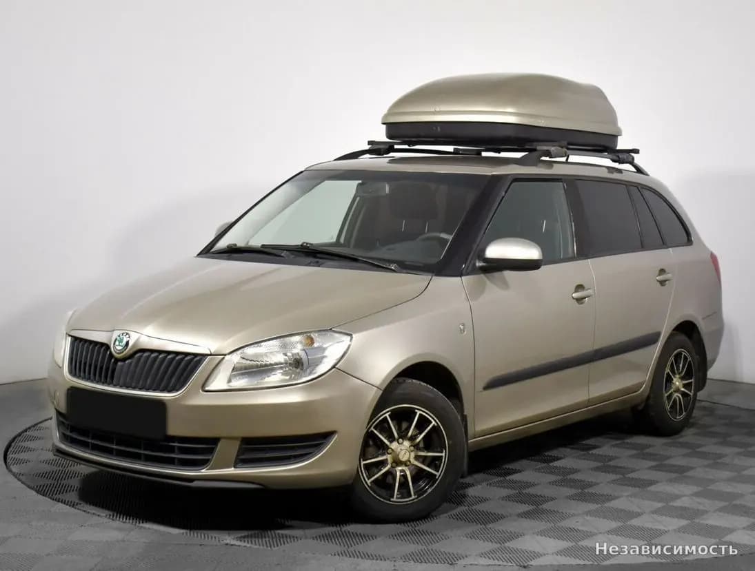 Skoda Fabia, 2012 с пробегом