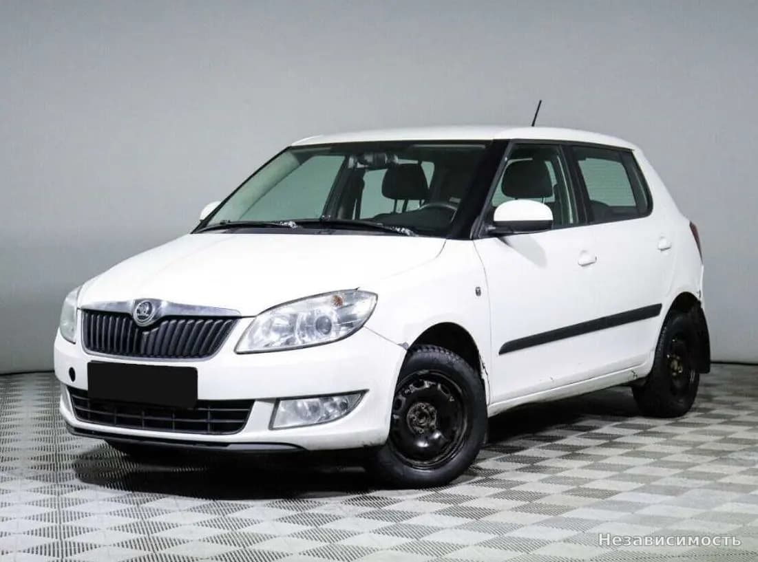 Skoda Fabia, 2014 с пробегом