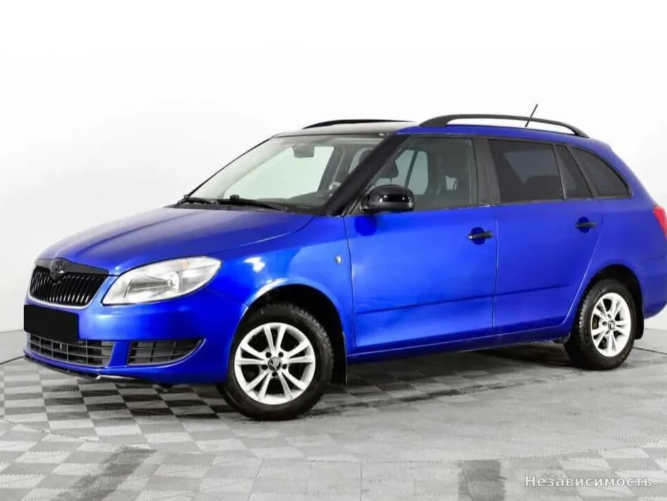 Skoda Fabia, 2014 с пробегом