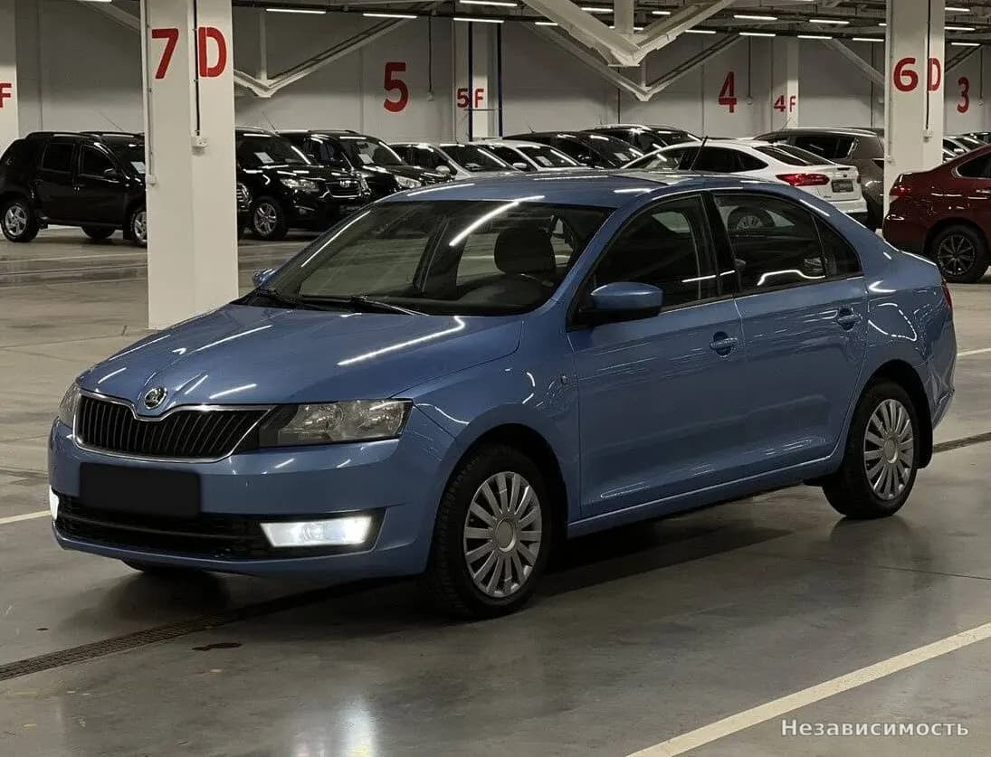 Skoda Rapid, 2016 с пробегом