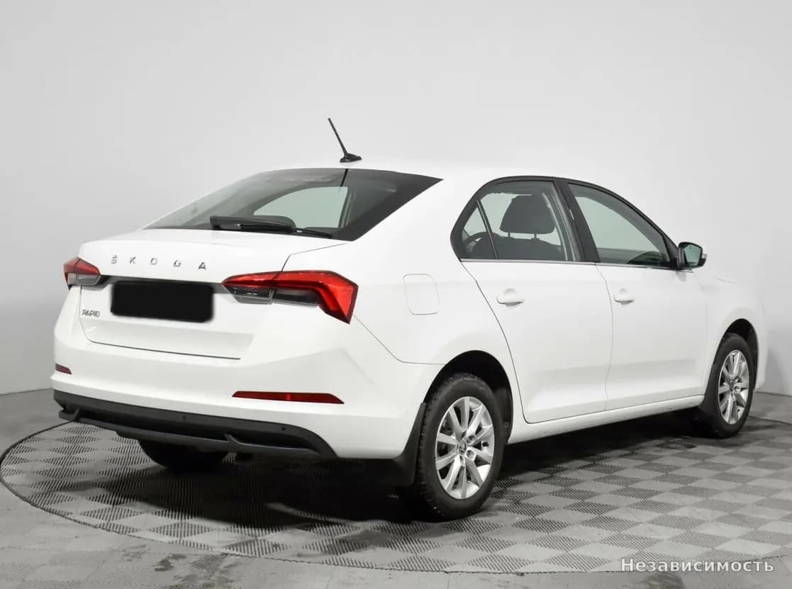 Skoda Rapid 2021 с пробегом — фото 5