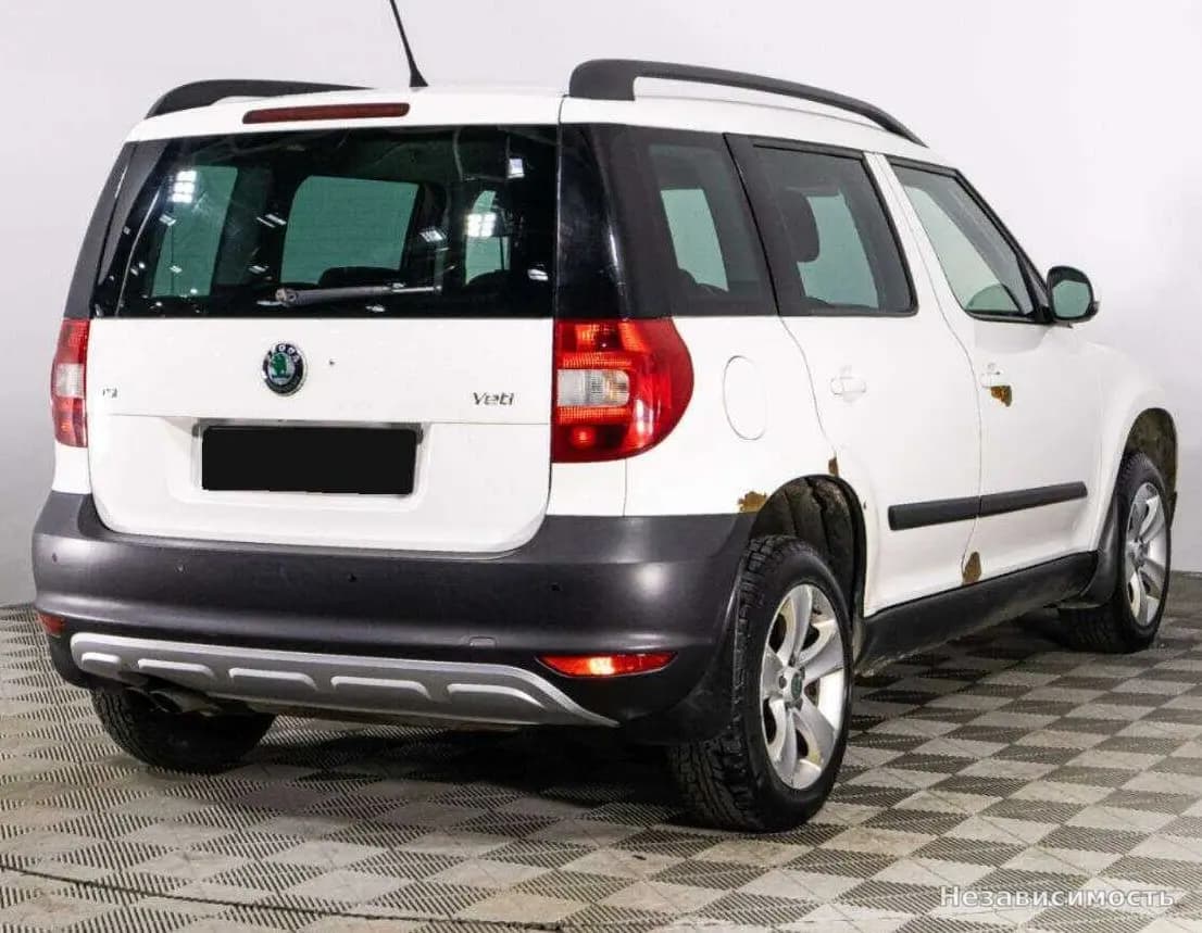 Skoda Yeti 2013 с пробегом — фото 5