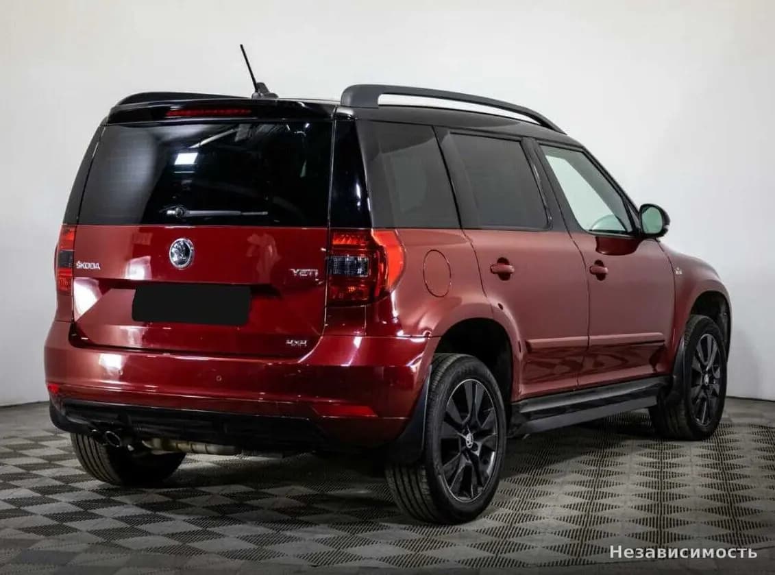 Skoda Yeti 2017 с пробегом — фото 5