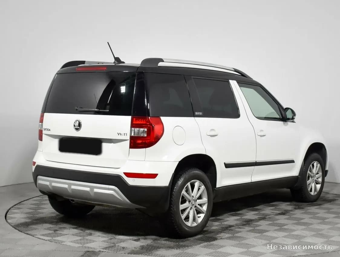 Skoda Yeti 2017 с пробегом — фото 5