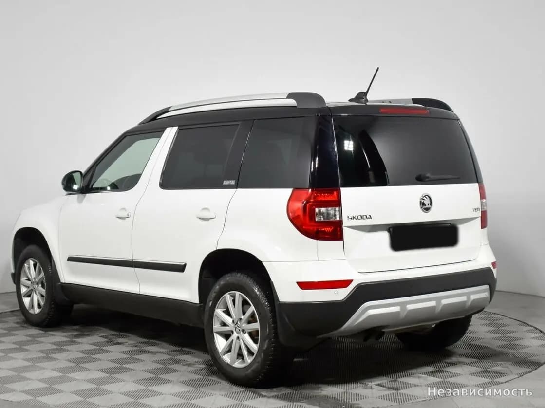 Skoda Yeti 2017 с пробегом — фото 7