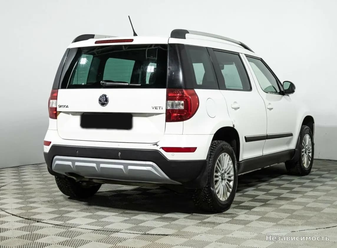 Skoda Yeti 2015 с пробегом — фото 5
