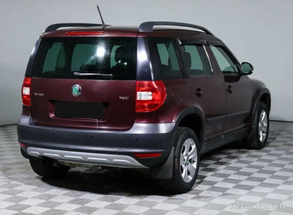 Skoda Yeti 2012 с пробегом — фото 4