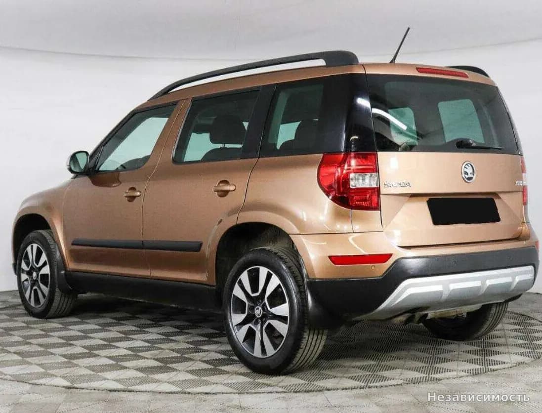 Skoda Yeti 2014 с пробегом — фото 7