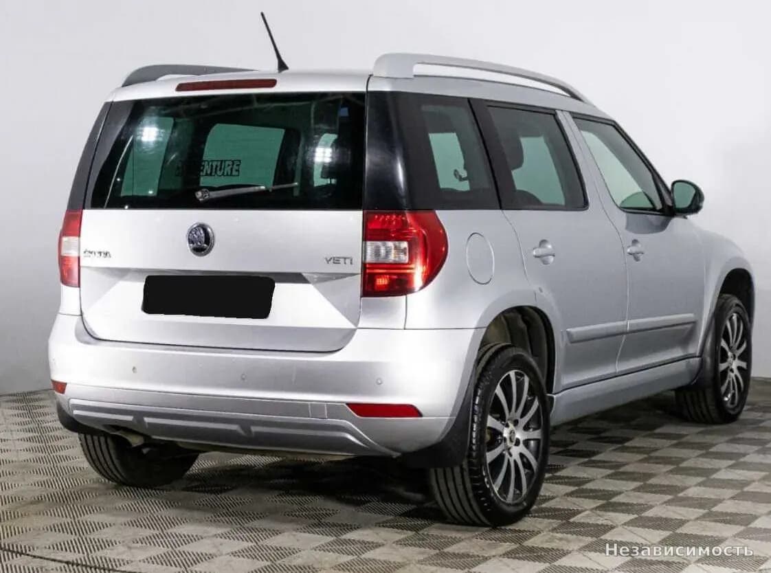 Skoda Yeti 2015 с пробегом — фото 5