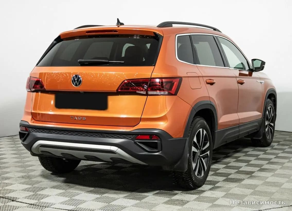 Volkswagen Taos 2021 с пробегом — фото 4
