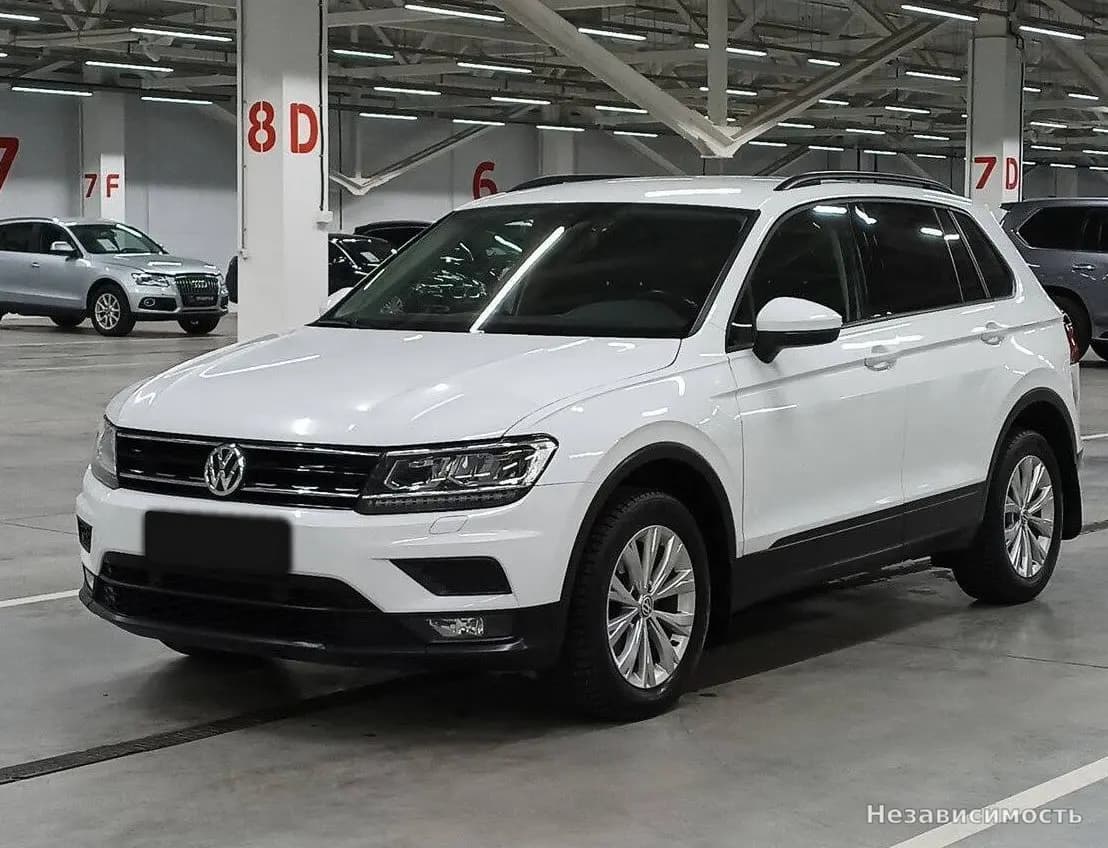 Volkswagen Tiguan, 2019 с пробегом