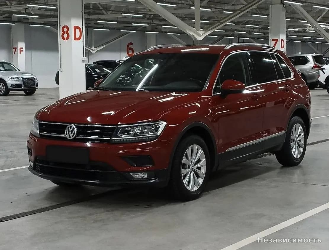 Volkswagen Tiguan, 2018 с пробегом