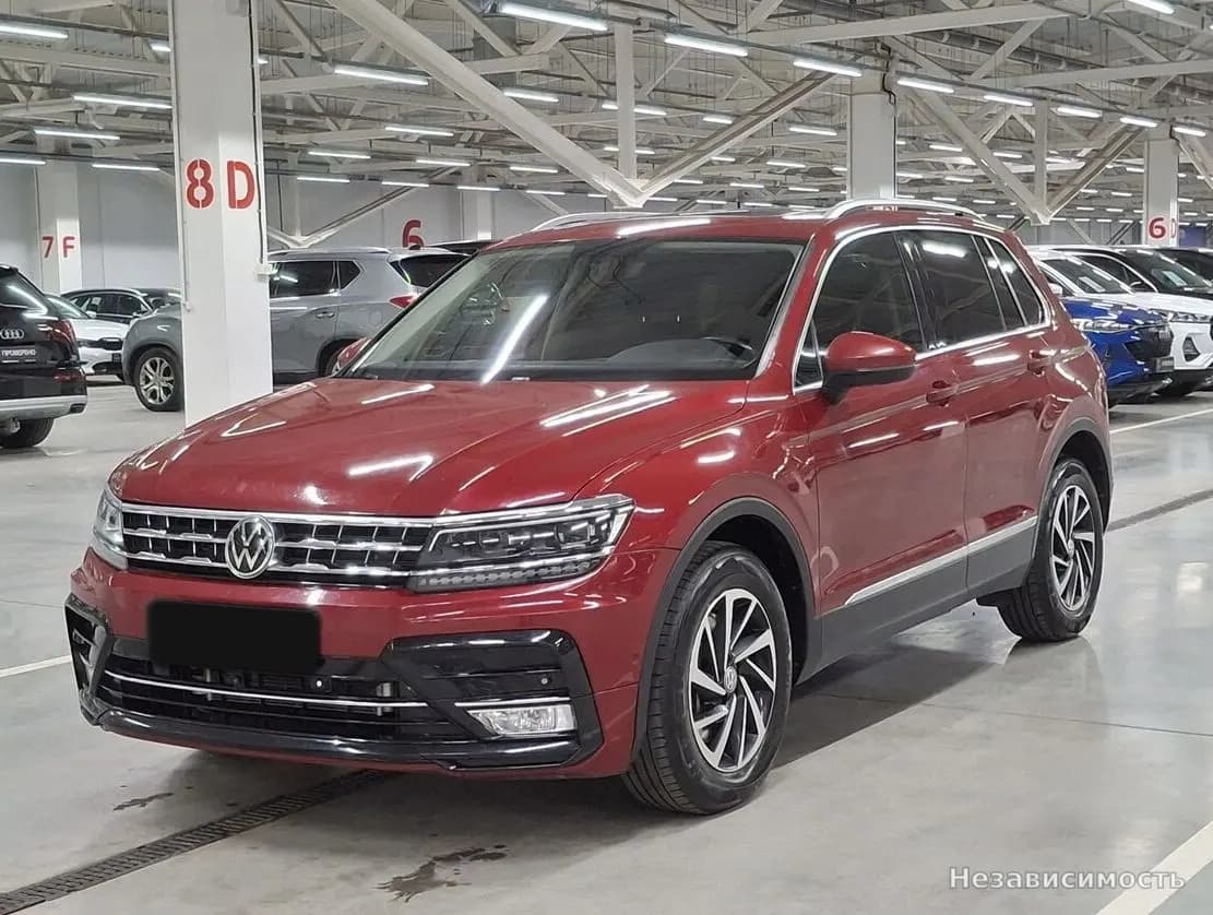 Volkswagen Tiguan, 2018 с пробегом