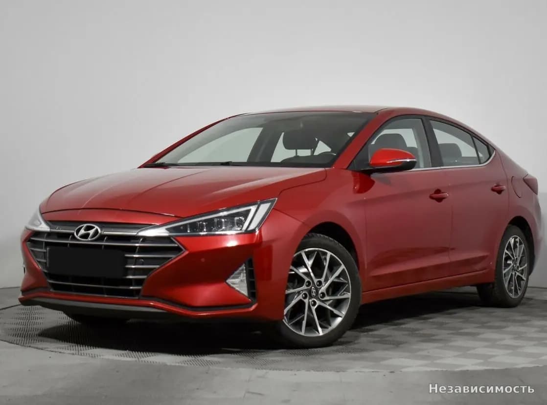 Hyundai Elantra VII (CN7), 2019 с пробегом