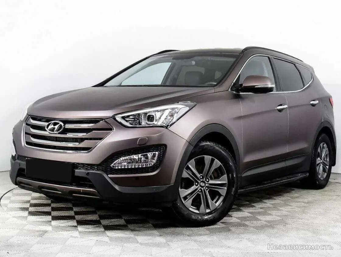 Hyundai Santa Fe, 2015 с пробегом
