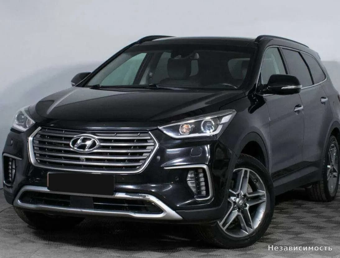 Hyundai Santa Fe, 2017 с пробегом