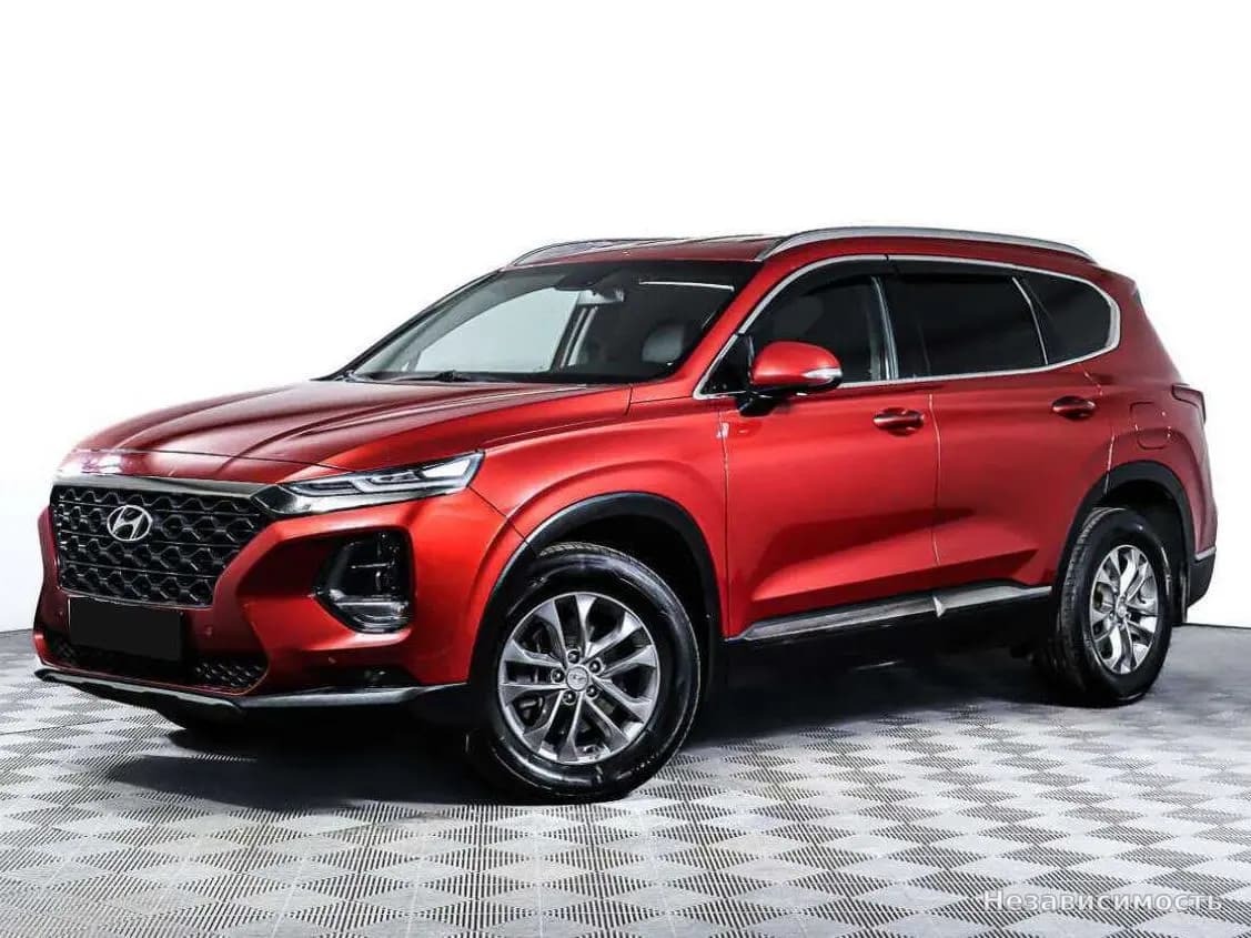 Hyundai Santa Fe, 2018 с пробегом