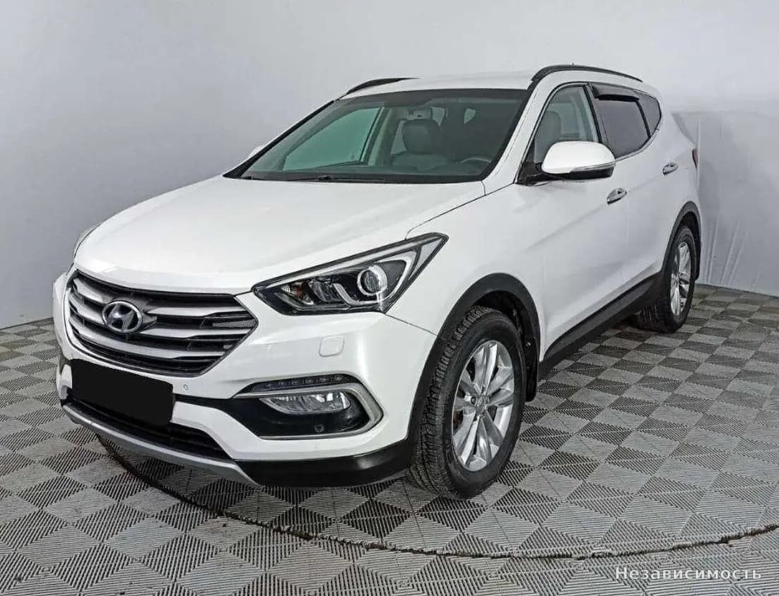 Hyundai Santa Fe, 2016 с пробегом