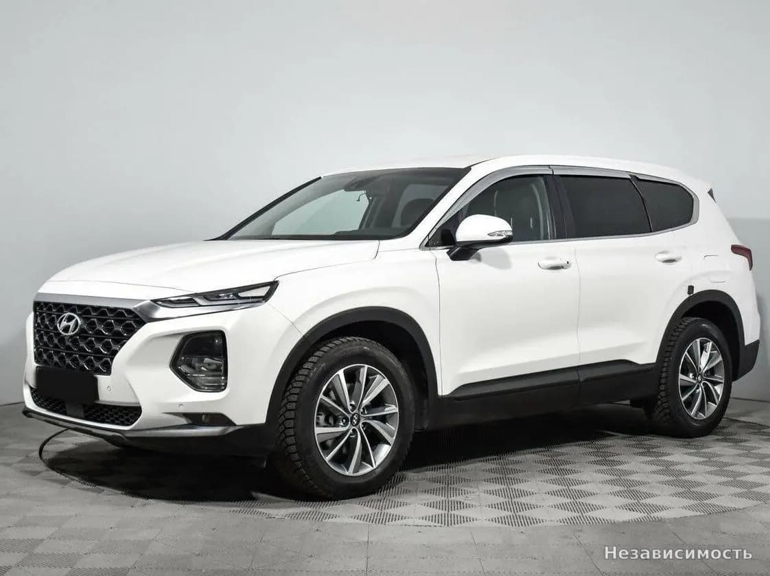 Hyundai Santa Fe, 2018 с пробегом