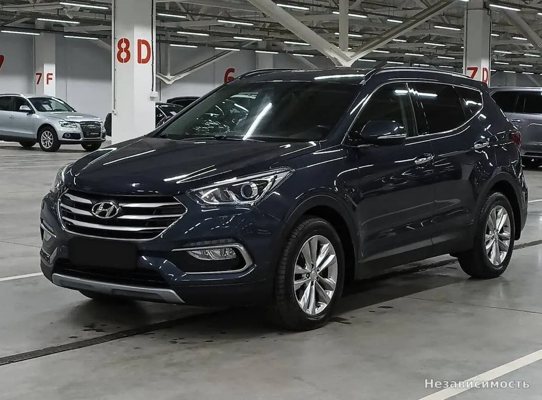 Hyundai Santa Fe, 2015 с пробегом