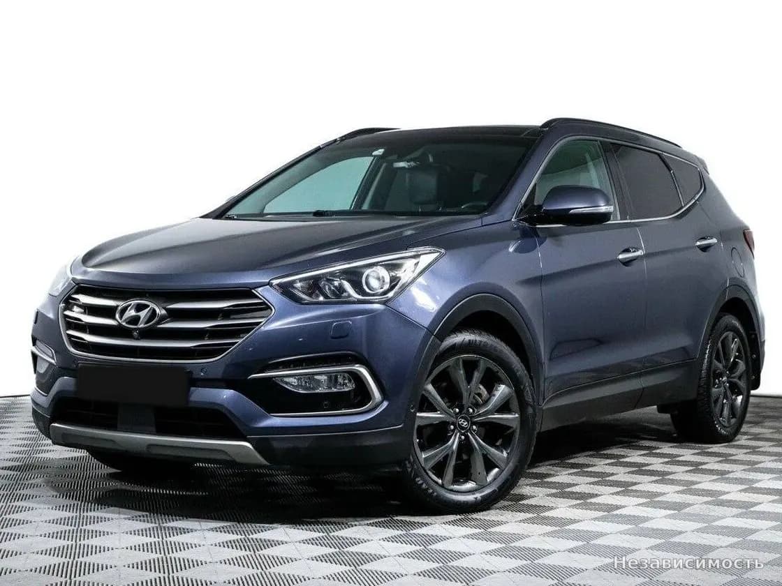 Hyundai Santa Fe, 2017 с пробегом