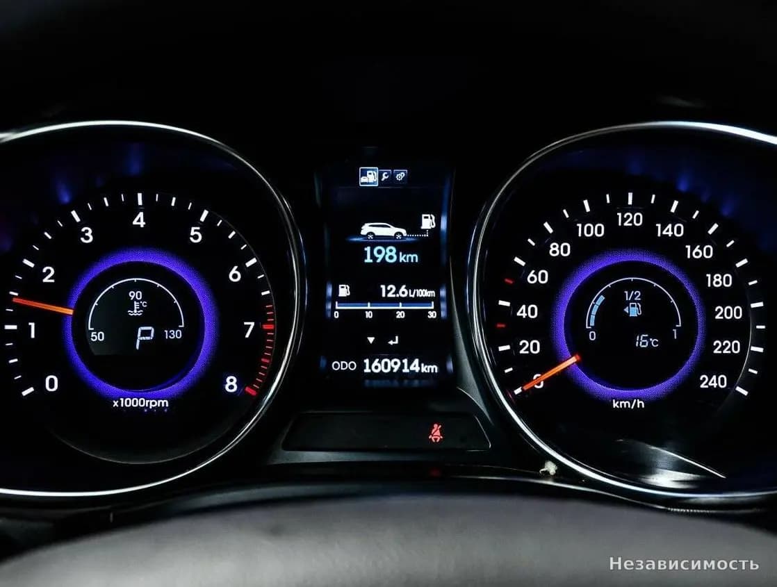 Hyundai Santa Fe 2014 с пробегом — фото 10
