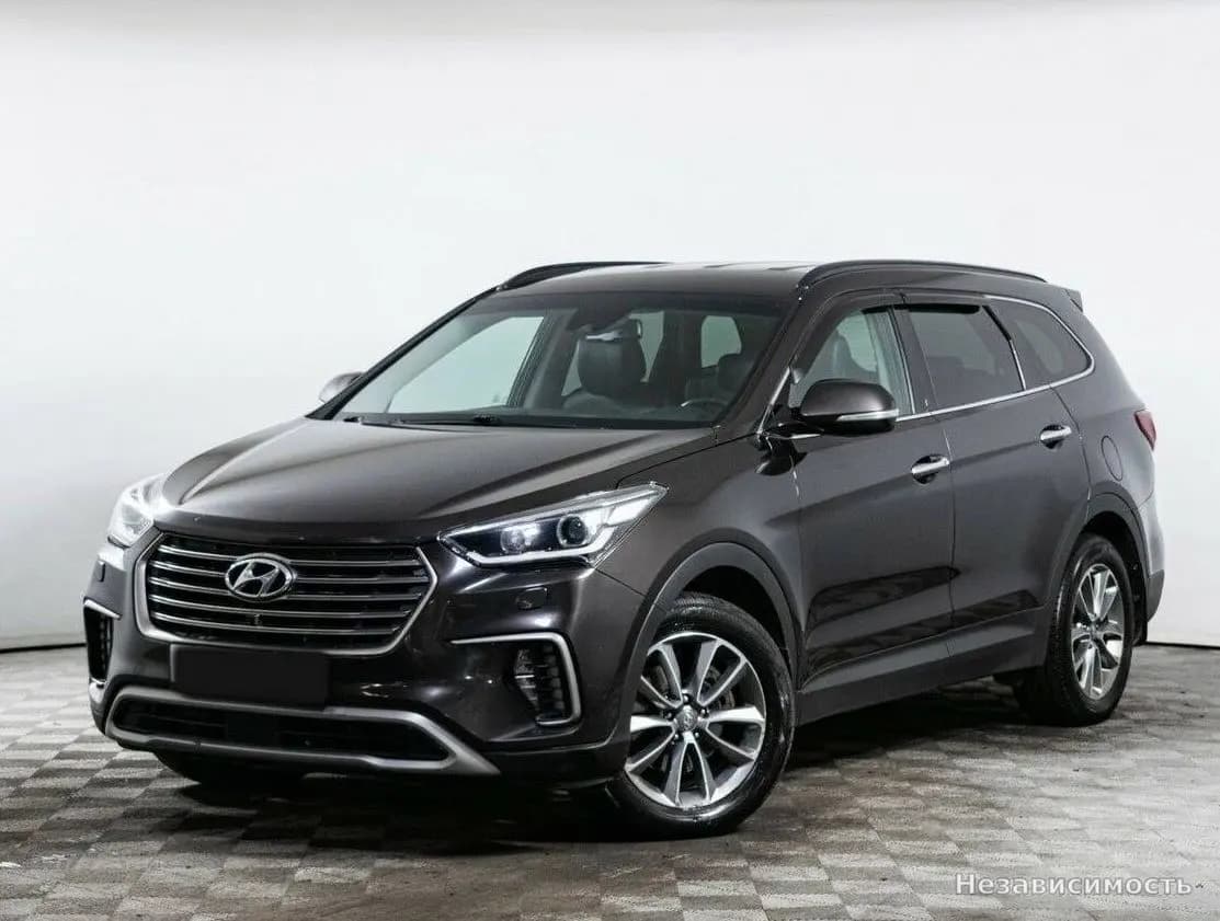 Hyundai Santa Fe, 2017 с пробегом