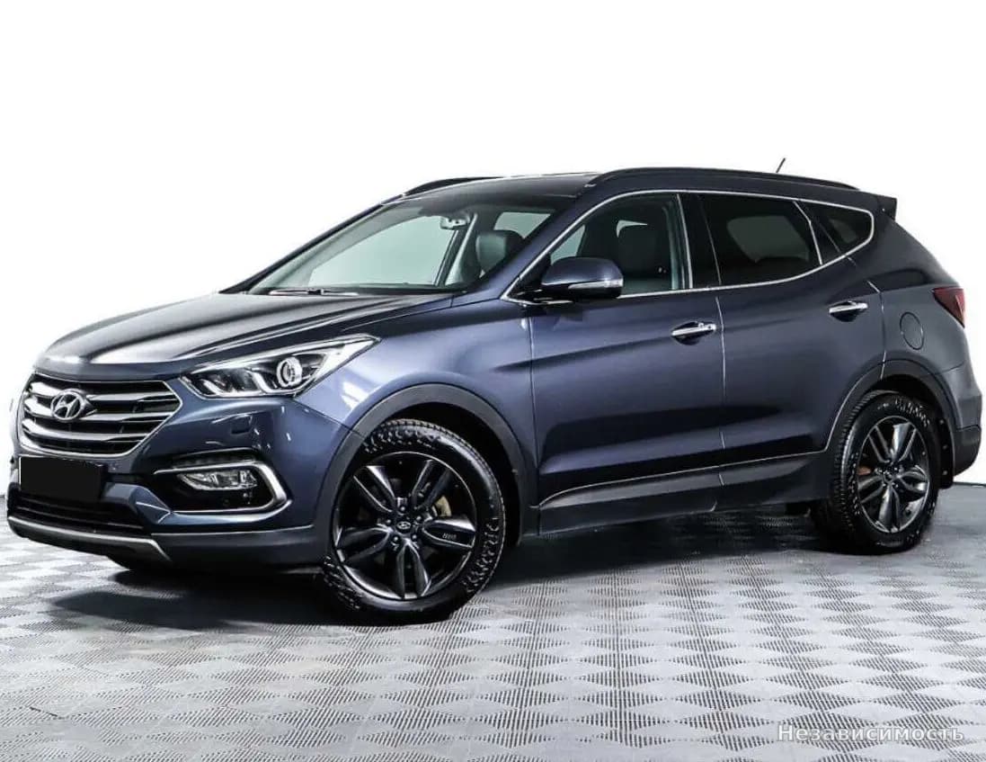 Hyundai Santa Fe, 2016 с пробегом