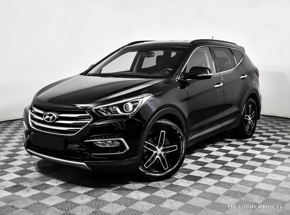 Hyundai Santa Fe, 2017 с пробегом