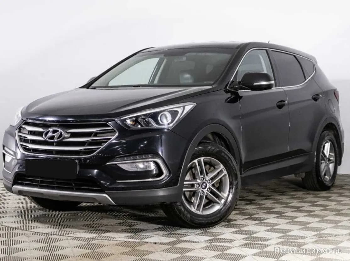 Hyundai Santa Fe, 2016 с пробегом