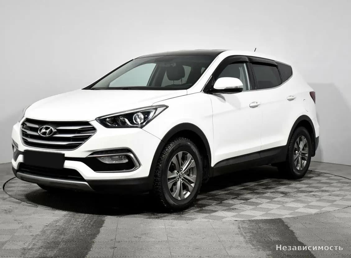 Hyundai Santa Fe, 2015 с пробегом