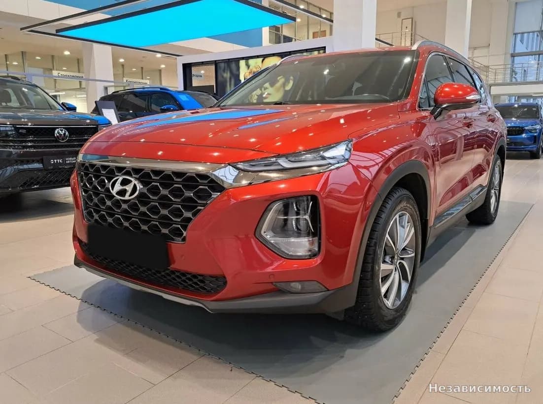 Hyundai Santa Fe, 2019 с пробегом