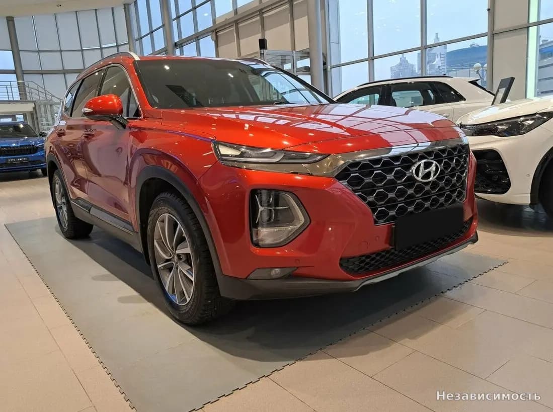 Hyundai Santa Fe 2019 с пробегом — фото 3
