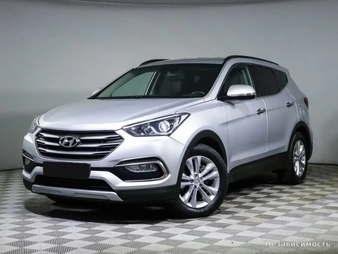 Hyundai Santa Fe, 2016 с пробегом