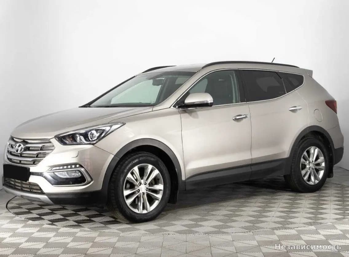 Hyundai Santa Fe, 2016 с пробегом