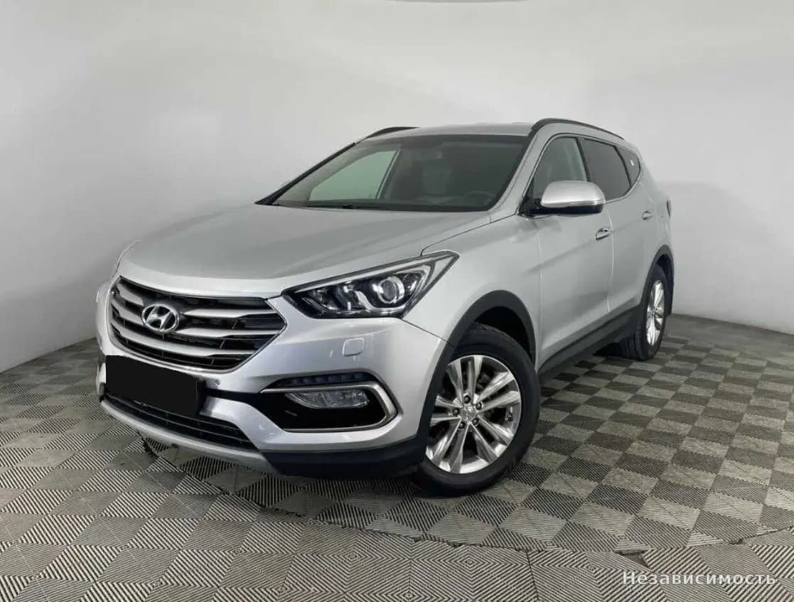 Hyundai Santa Fe, 2017 с пробегом