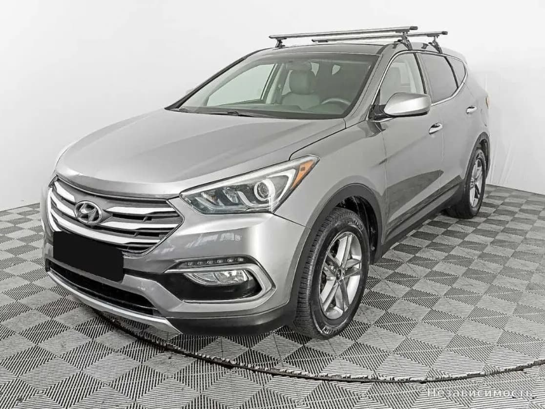 Hyundai Santa Fe, 2017 с пробегом